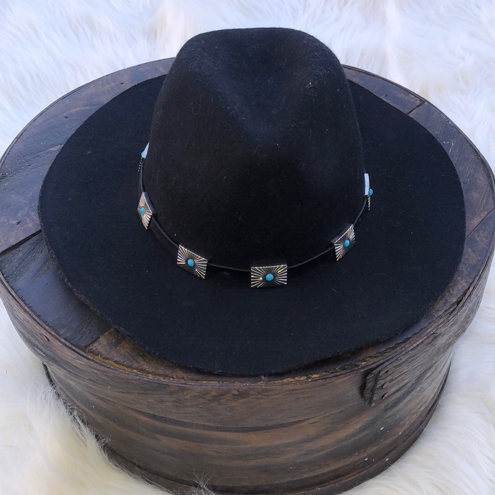 NEW!! BLACK FELT HAT